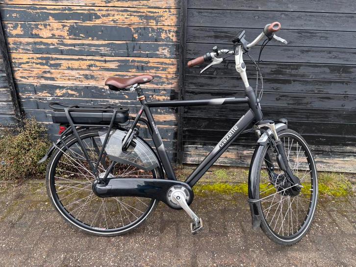 Te koop als nieuwe gazelle elektrische herenfiets, Fietsen en Brommers, Elektrische fietsen, Zo goed als nieuw, Gazelle, 59 cm of meer