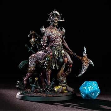 3D-geprinte Undead Horde minis ‍️ Dungeons & Dragons beschikbaar voor biedingen