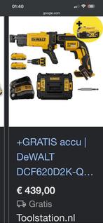 Te koop zo goed als nieuwe gips schroef machine van Dewalt, Doe-het-zelf en Verbouw, Gereedschap | Boormachines, Ophalen of Verzenden