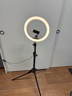 TikTok lamp statief voor Youtube Instagram Vlogging Fotoos, Ophalen, Zo goed als nieuw