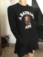 BAPE A BATHING APE jurk XS origineel zgsn  1 keer gedragen, Zwart, G, Ape a bathing, Ophalen of Verzenden