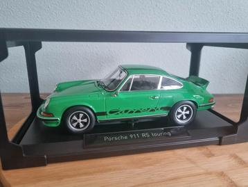 Norev Porsche 911 RS Touring 1973 Groen 1:18 beschikbaar voor biedingen