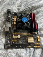 Upgrade set Z87M-plus met i7 4790 &16gb 2400mhz corsair ddr3, Computers en Software, Ophalen of Verzenden, Zo goed als nieuw, DDR3