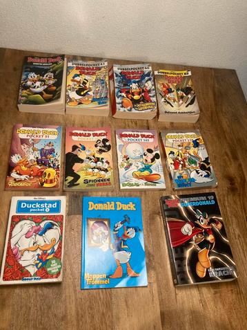 Donald Duck pockets (13 stuks) Dubbelpockets,Duckstad & meer beschikbaar voor biedingen
