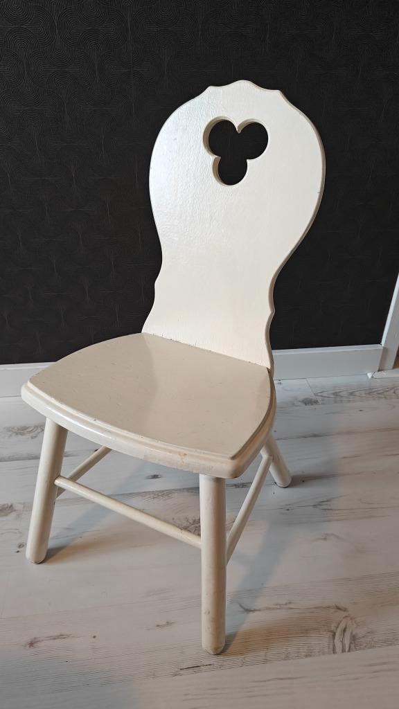 Houten, vintage kinderstoel, Kinderen en Baby's, Kinderstoelen, Zo goed als nieuw, Overige typen, Ophalen
