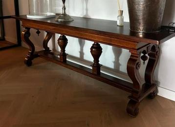 Prachtige antieke tafel sifetable 220 cm lang beschikbaar voor biedingen