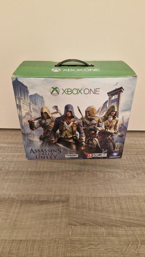 Xbox One Assassin's Creed + Rayman Bundle, Spelcomputers en Games, Spelcomputers | Xbox One, Refurbished, Xbox One, 1 TB, Met 1 controller