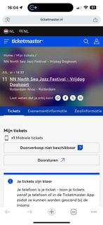 North sea jazz ticket - vrijdag, Tickets en Kaartjes, Eén persoon