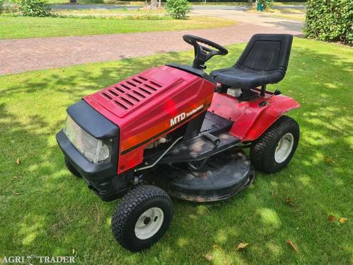 Mtd zitmaaier., Tuin en Terras, Zitmaaiers, Gebruikt, Minder dan 90 cm, Elektrische starter, Versnellingen, Ophalen