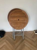 Mooie houten statafels te koop!, Huis en Inrichting, Tafels | Statafels, Ophalen, Gebruikt