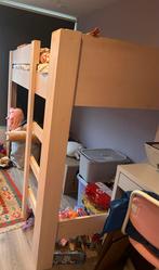 Roze Houten Hoogslaper 80x180 cm + Extra Verf, Ophalen, Gebruikt, Hoogslaper