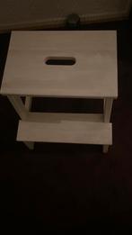 Ikea wit gebeits krukje, Ophalen of Verzenden, Zo goed als nieuw