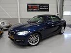 BMW 2-serie Cabrio 220i Sport Automaat Airco-ecc Trekhaak af, Auto's, BMW, Automaat, Achterwielaandrijving, Gebruikt, Euro 6