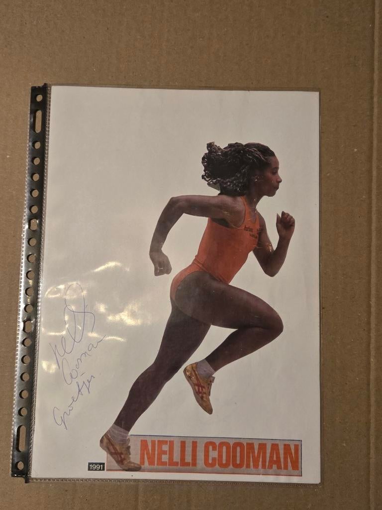 Nelli Cooman Handtekeningen, Ophalen of Verzenden