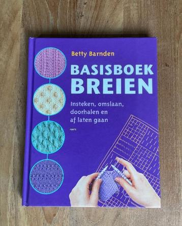 Betty Barnden basisboek breien insteken omslaan doorhalen HC beschikbaar voor biedingen