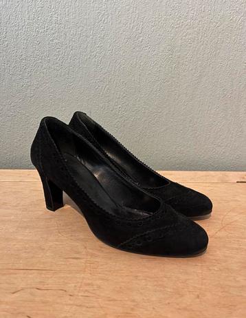 Volledig lederen pumps Vero Cuoio - maat 39,5, hak 8cm beschikbaar voor biedingen