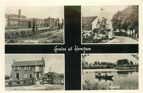 (378-339-037) Herwijnen Groeten uit, Verzamelen, Ansichtkaarten | Nederland, Gelderland, Verzenden