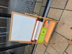 Schoolbord magneetbord krijtbord € 20 euro, Ophalen, Gebruikt, Krijtbord