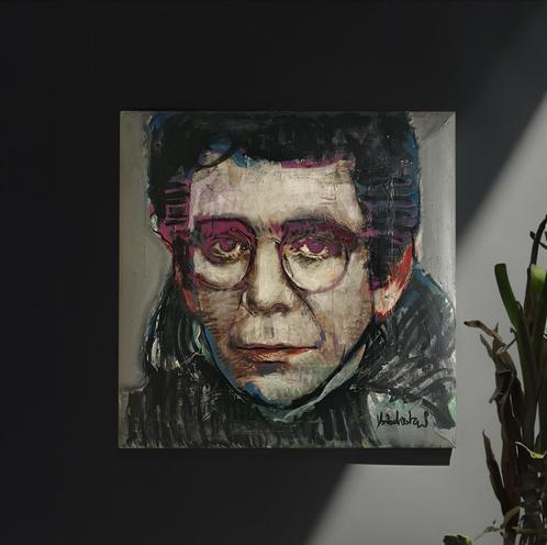 Peter Donkersloot - Lou Reed, Antiek en Kunst, Kunst | Schilderijen | Modern, Ophalen of Verzenden