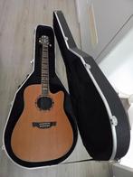 Crafter semi-akoestische gitaar, Ophalen of Verzenden, Zo goed als nieuw, Western- of Steelstringgitaar, Met koffer