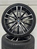 DEMO 22’’ BMW X5 X6 G05 G06 VELGEN ZOMERBANDEN ORIG SET TPMS, Gebruikt, 275 mm, Banden en Velgen, Overige maten