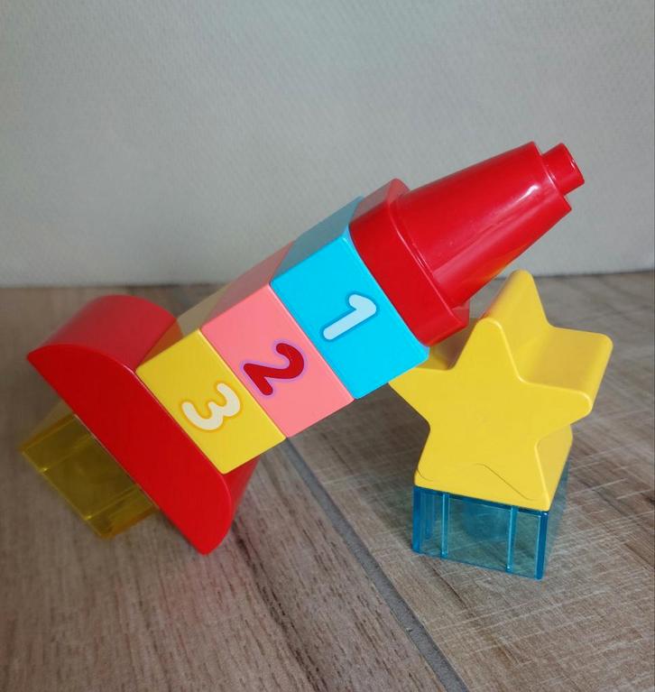 LEGO Duplo Mijn eerste Raket - 30332, Kinderen en Baby's, Speelgoed | Duplo en Lego, Zo goed als nieuw, Duplo, Complete set, Ophalen of Verzenden