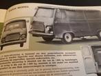 1972 Nederlands Peugeot J7 bestelbus folder óók J7 veewagen, Ophalen of Verzenden, Zo goed als nieuw, Peugeot