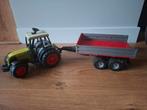 Bruder tractor met aanhanger, Ophalen of Verzenden, Gebruikt