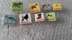 8 verschillende honden speldjes king rexi., Ophalen of Verzenden, Zo goed als nieuw