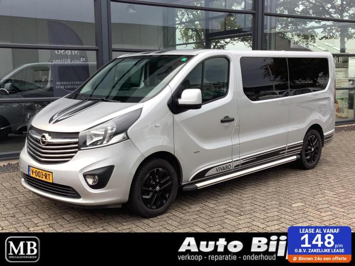 Opel Vivaro bestel 1.6 CDTI L2H1 Edition leer, navi, achteru, Auto's, Bestelauto's, Bedrijf, Te koop, ABS, Achteruitrijcamera