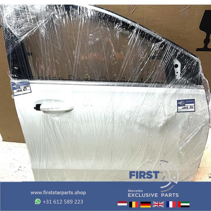 W247 DEUR Mercedes B KLASSE PORTIER RECHTSVOOR A2477221400 R, Auto-onderdelen, Carrosserie en Plaatwerk, Deur, Mercedes-Benz, Voor