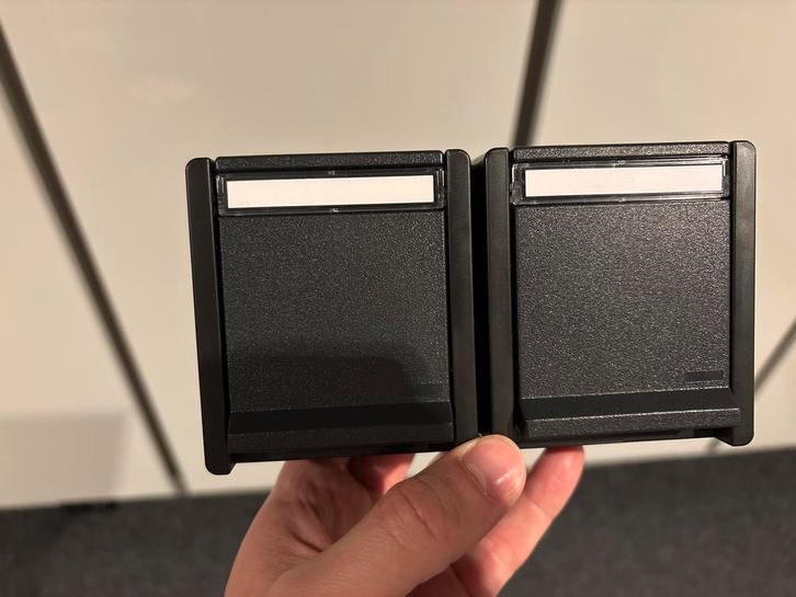 ROTH LANGE Opbouw wandcontactdoos 2-voudig horizontaal IP55, Doe-het-zelf en Verbouw, Elektra en Kabels, Gebruikt, Overige typen