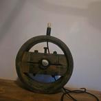 Unieke Lamp van Antiek Karrenwiel, Ophalen