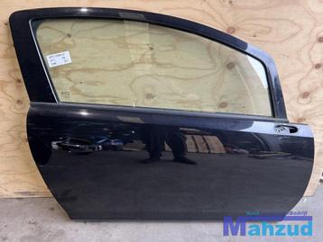OPEL CORSA D Zwart Z20R Rechts deur portier 2006-2014 beschikbaar voor biedingen