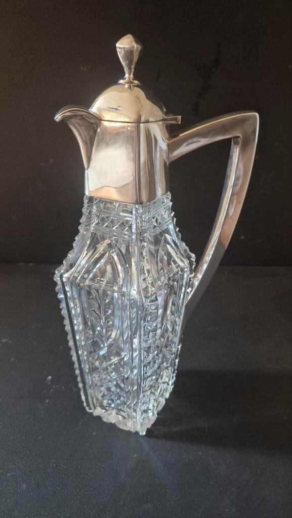 Antieke kristallen karaf, Antiek en Kunst, Antiek | Glas en Kristal, Ophalen of Verzenden