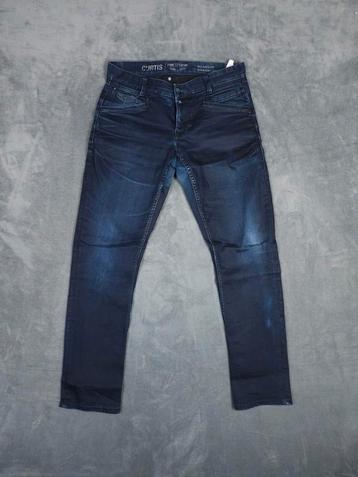 PME Legend Curtis Broek W34 L34 Donkerblauw Relaxed Fit Pall beschikbaar voor biedingen