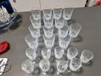 Vintage Wijn / likeur / Aperitief glazen (23 stuks), Ophalen of Verzenden