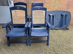 HARTMAN 4 TUINSTOELEN EN TAFEL, Ophalen, Zo goed als nieuw, Kunststof