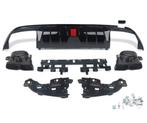 W205 C63 AMG LOOK Diffuser + Uitlaattips ZWART / CARBON*, Nieuw, Ophalen of Verzenden, Achter, Bumper