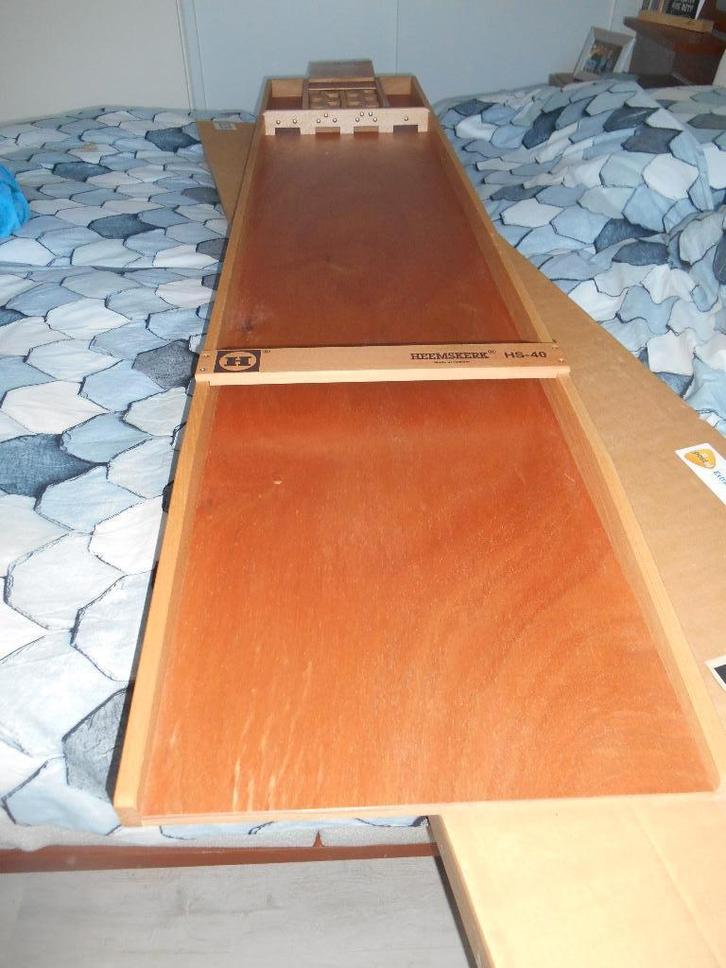 Sjoelbak Heemskerk HS 40, wedstrijdformaat, nieuw, Hobby en Vrije tijd, Gezelschapsspellen | Bordspellen, Nieuw, Ophalen