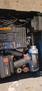 protool boor / slagboor/ machine., Doe-het-zelf en Verbouw, Ophalen of Verzenden, Gebruikt, 600 watt of meer, Kolomboormachine
