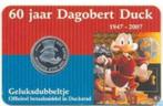 Setje Duckstad geluksdubbeltjes 2007 & 2017 Coincards €75,00, Setje, Ophalen of Verzenden