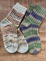 Handgebreide wollen sokken - Maat 35, Sokken en Kniesokken, Overige kleuren, Maat 35 t/m 38, Nieuw