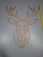 Houten Wanddecoratie - Geometrisch Hert, Ophalen, Nieuw