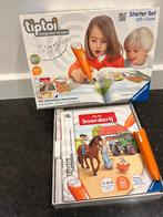 Tiptoi starterset inclusief stift en boek op de boerderij, Ophalen of Verzenden, Zo goed als nieuw, Ontdekken, Met geluid