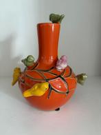 Daan Kromhout / DK design vaasje oranje, Aardewerk of Porselein, Nieuw, Oranje, Ophalen of Verzenden