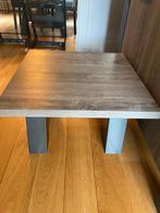 Bijzettafel, Ophalen of Verzenden, Zo goed als nieuw, Vierkant