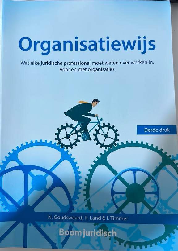 N. Goudswaard - Organisatiewijs, Boeken, Wetenschap, Zo goed als nieuw, Sociale wetenschap, Ophalen of Verzenden
