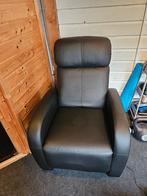 Massagestoel Jysk HADRUP - Zwart Kunstleer, Huis en Inrichting, Fauteuils, Ophalen, Gebruikt, 75 tot 100 cm, 75 tot 100 cm