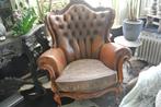 chesterfield  leren fauteuil GRATIS OPHALEN, Huis en Inrichting, Ophalen, Gebruikt, CHESTERFIELD, Leer